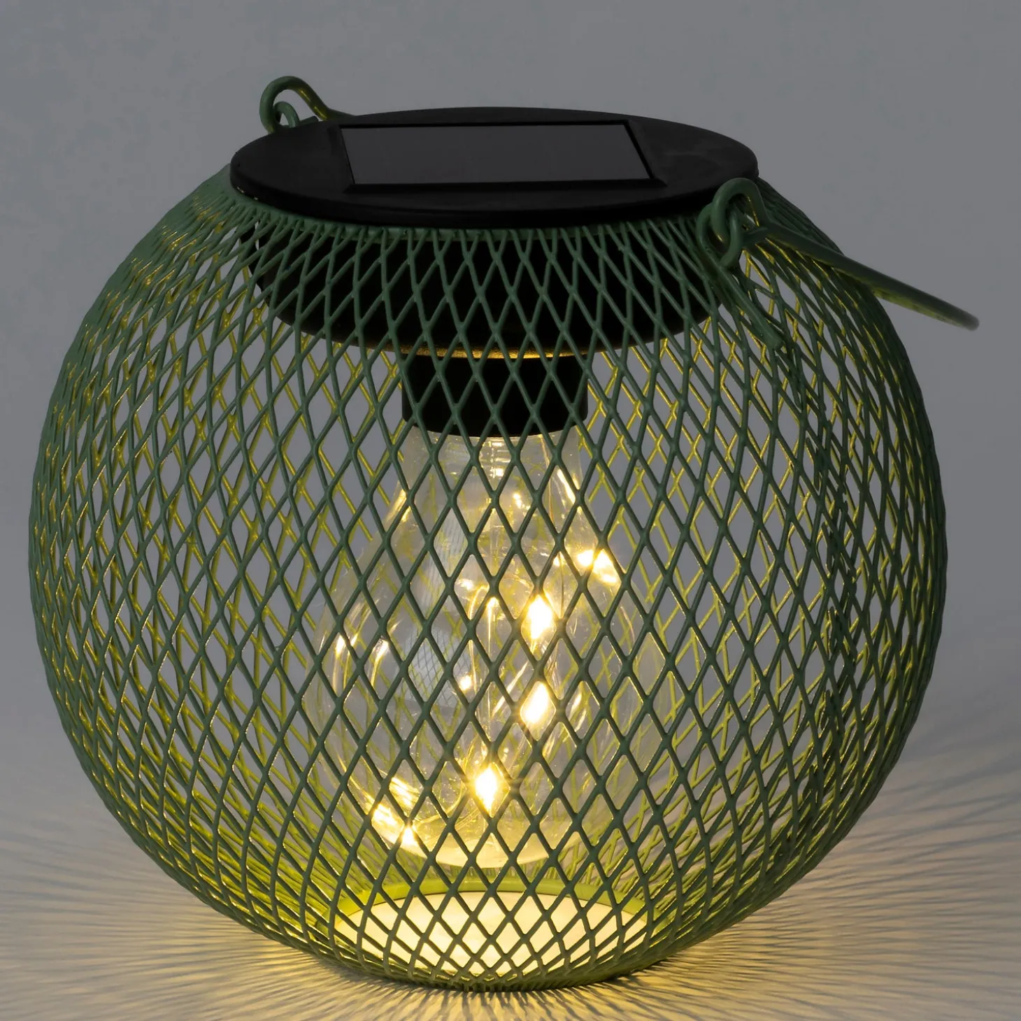 Intratuin lantaarn Jun groen D 14 H 14 cm