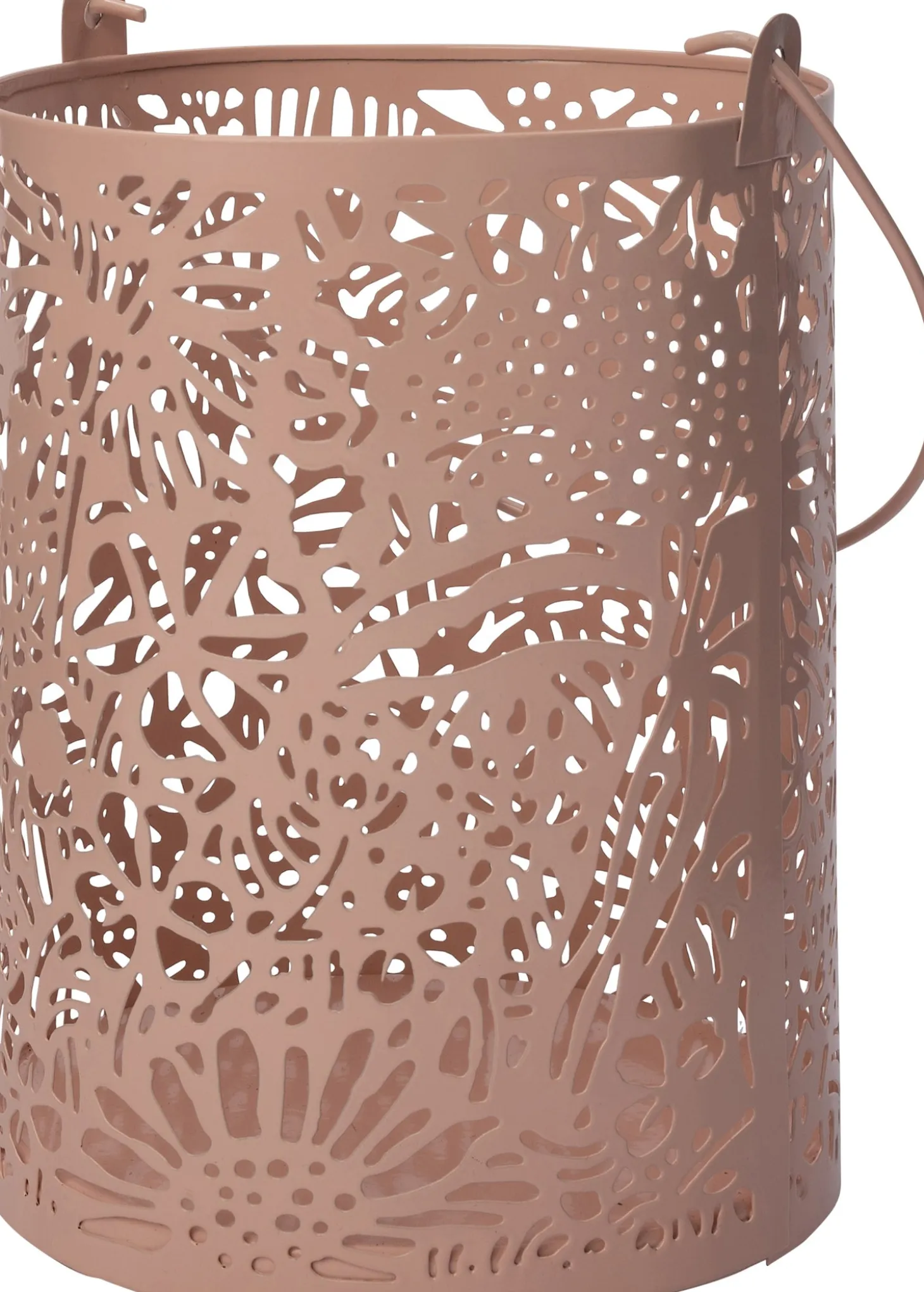 Intratuin lantaarn Mea roze D 14 H 18 cm