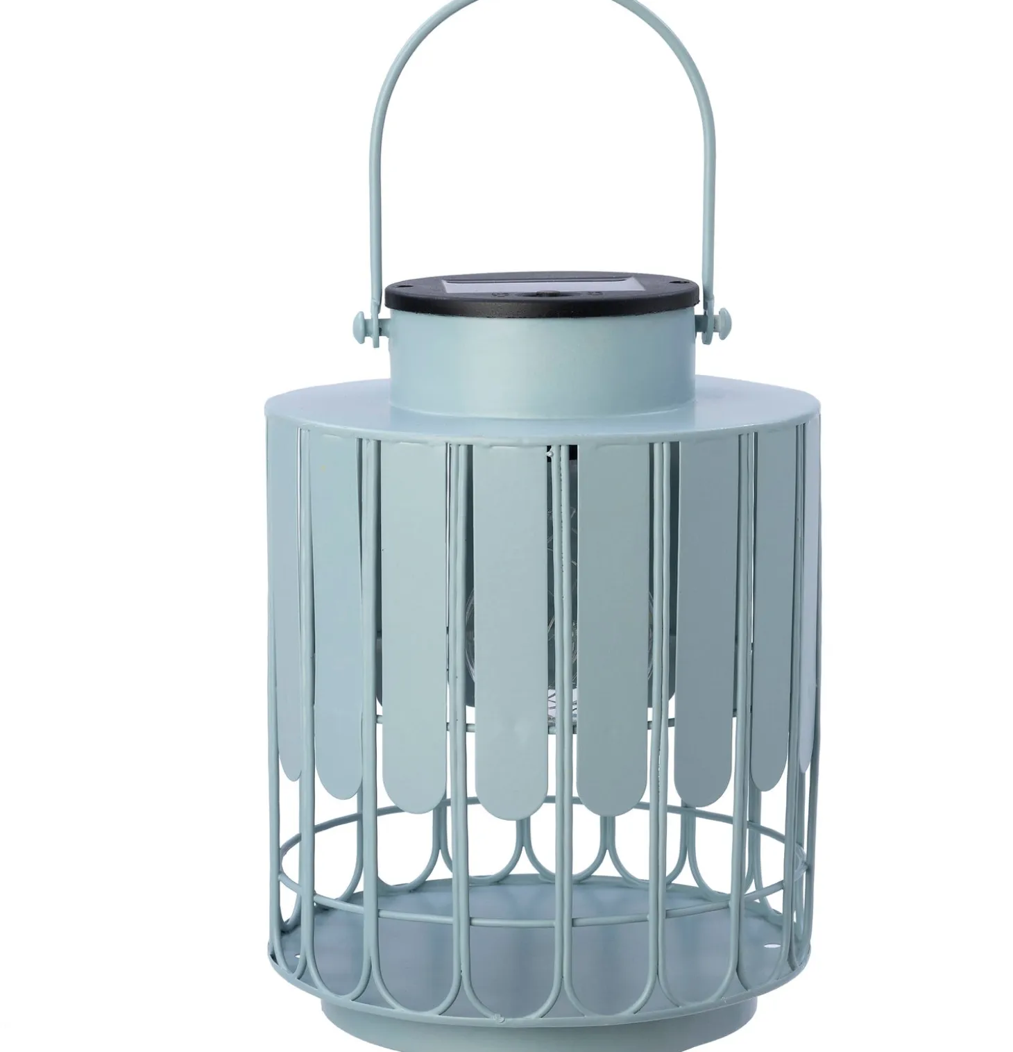 Intratuin lantaarn Mia blauw D 16 H 21 cm