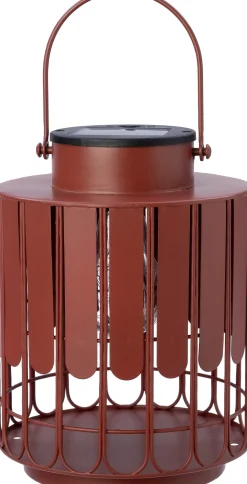 Intratuin lantaarn Mia rood D 16 H 21 cm