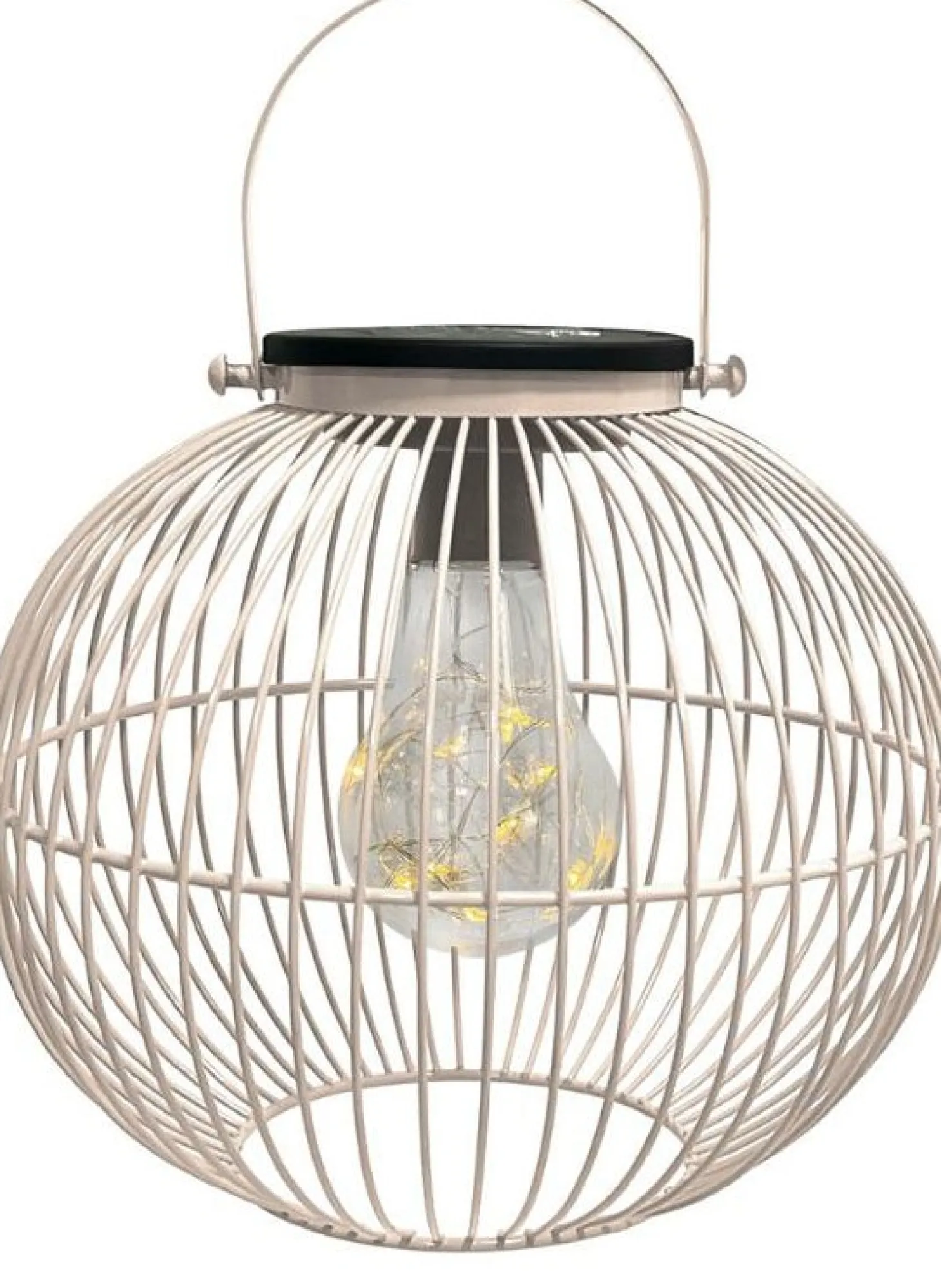Intratuin lantaarn Wenen beige D 20 H 18 cm