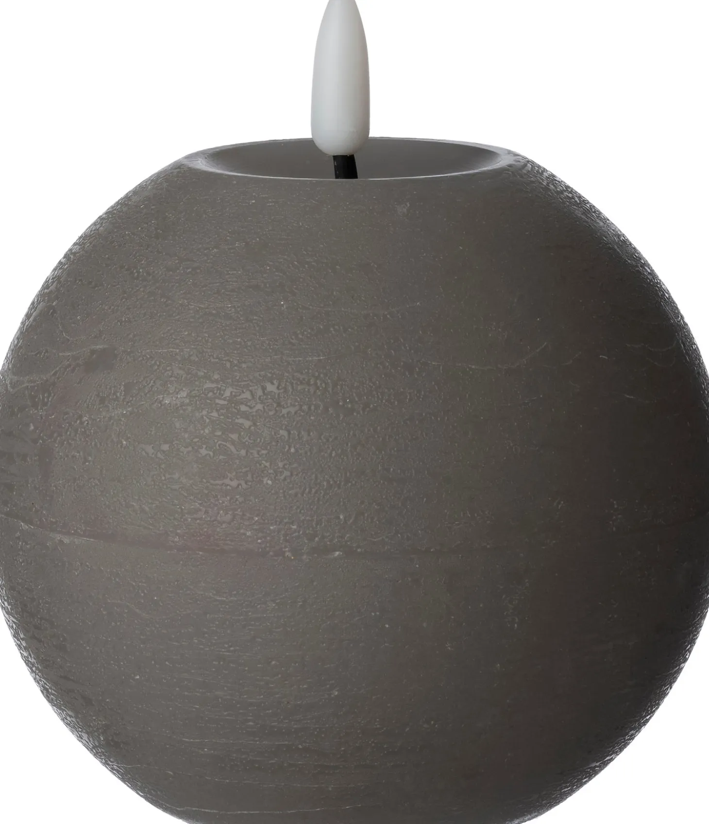 Intratuin LED bolkaars Jason grijs D 10 H 11 cm
