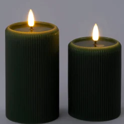 Intratuin LED stompkaars Stripe groen D 7,5 H 10 cm