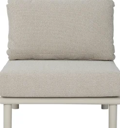 Intratuin loungebank middenstuk Zeno taupe