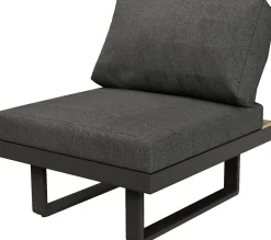 Intratuin loungebank middenstuk Thom antraciet