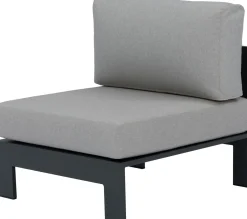 Intratuin loungebank middenstuk Nova antraciet