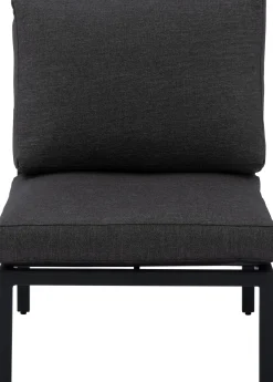 Intratuin loungebank middenstuk Milo zwart