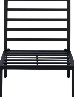 Intratuin loungebank middenstuk Milo zwart
