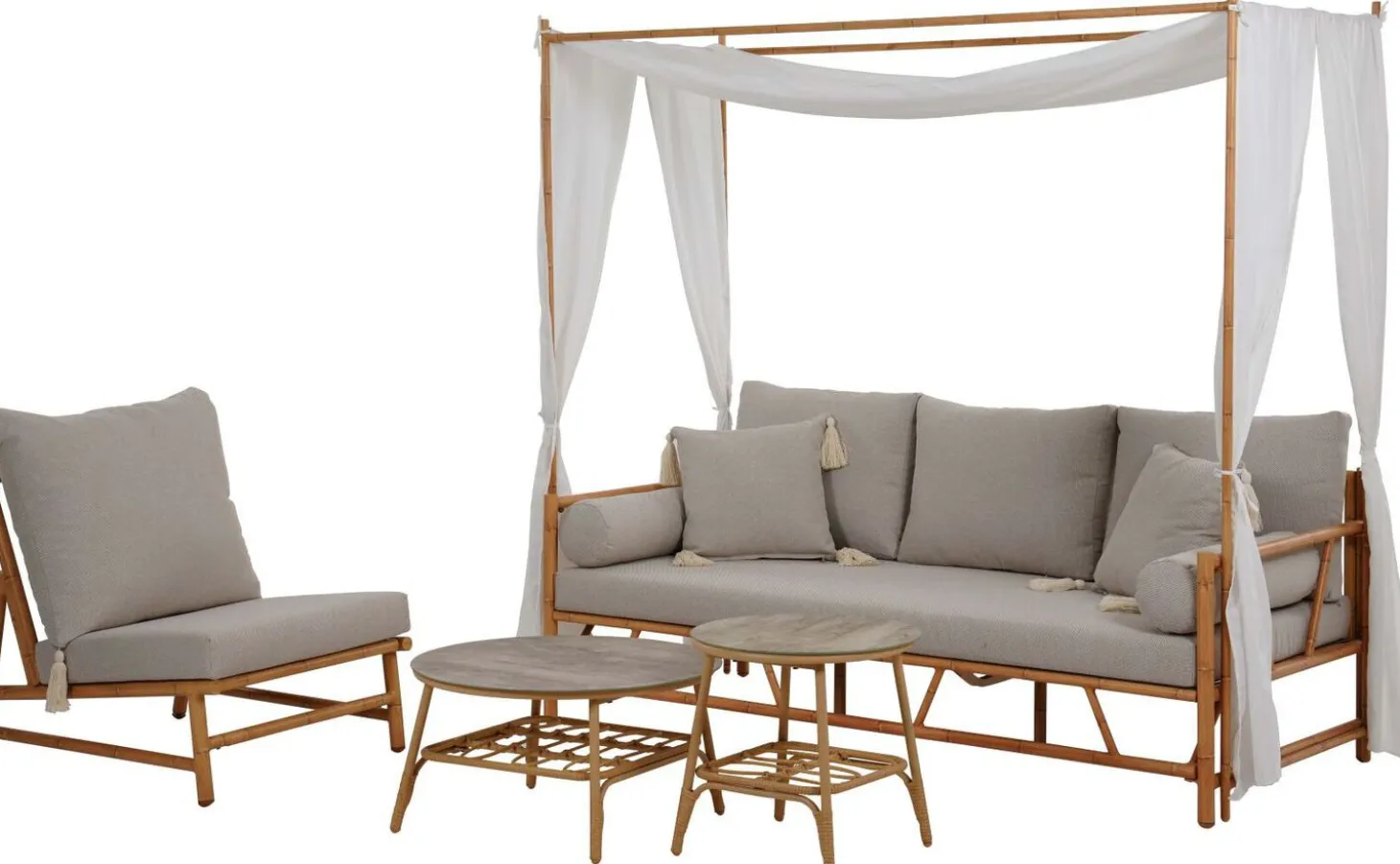 Intratuin loungebank Zoe naturel