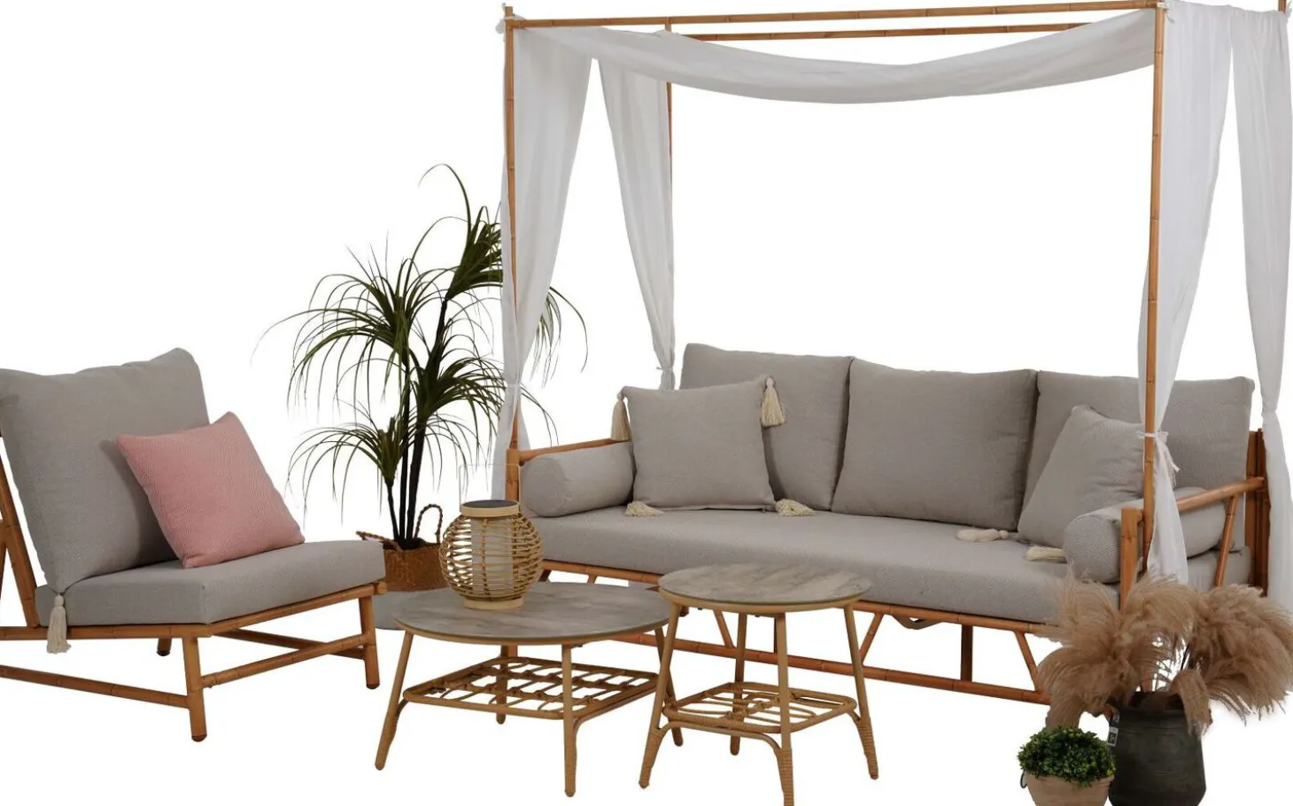 Intratuin loungebank Zoe naturel
