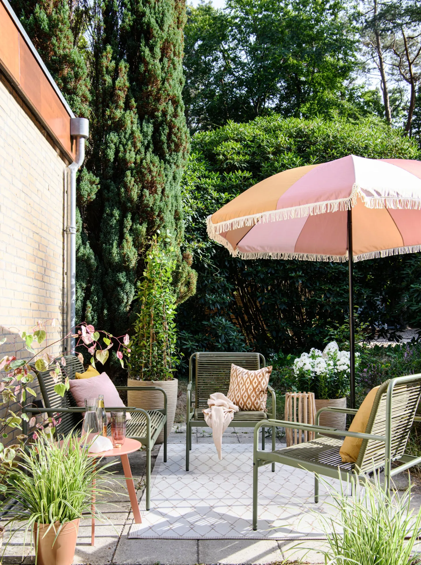 Intratuin loungestoel Jasmijn groen