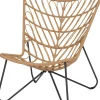 Intratuin loungestoel Vlinder naturel