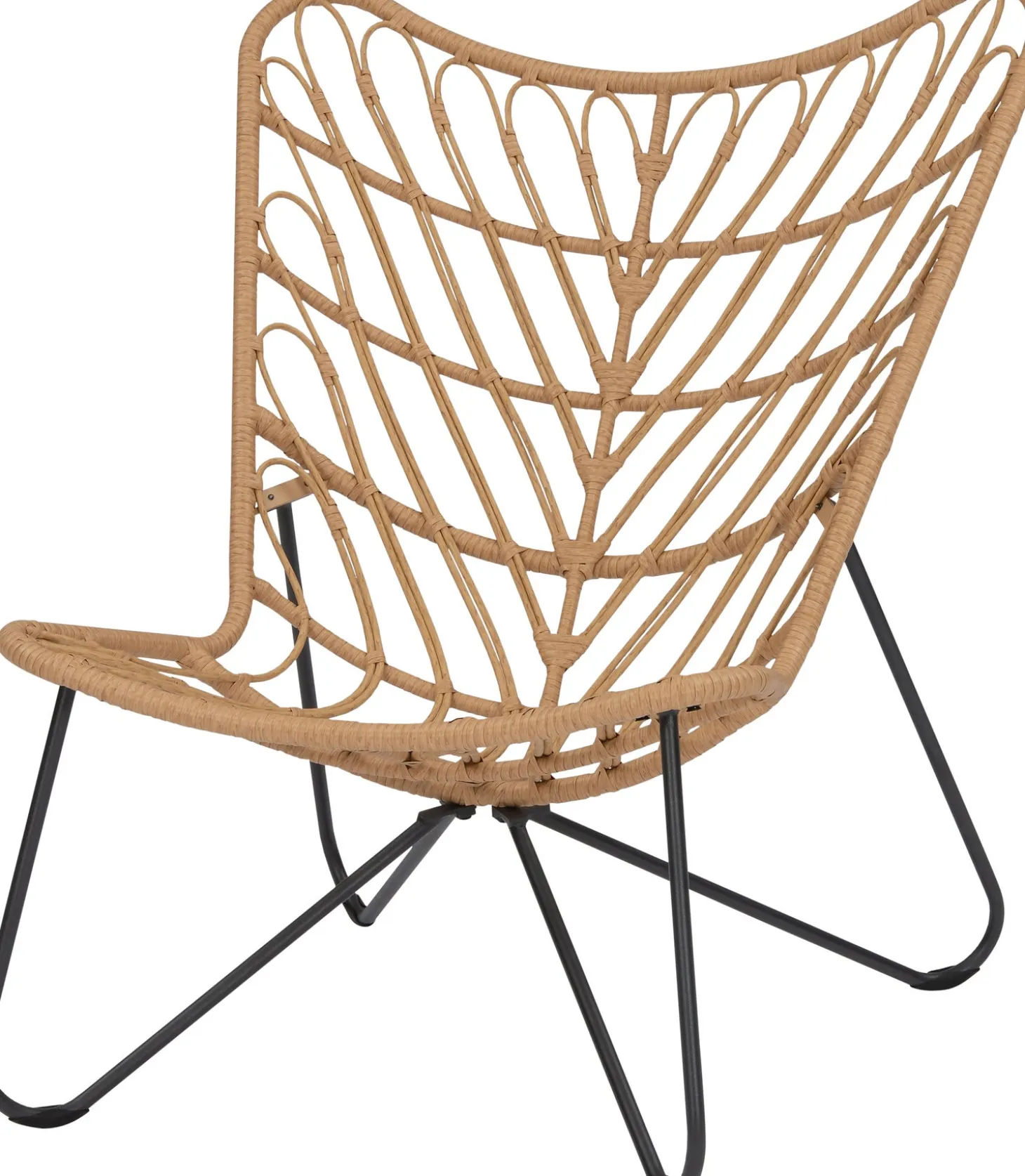 Intratuin loungestoel Vlinder naturel