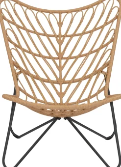 Intratuin loungestoel Vlinder naturel