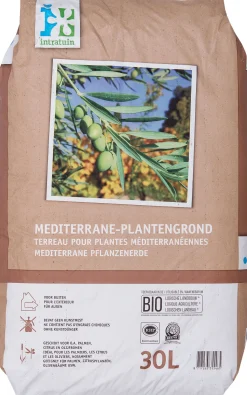 Intratuin mediterrane plantengrond Bio RHP 30 L