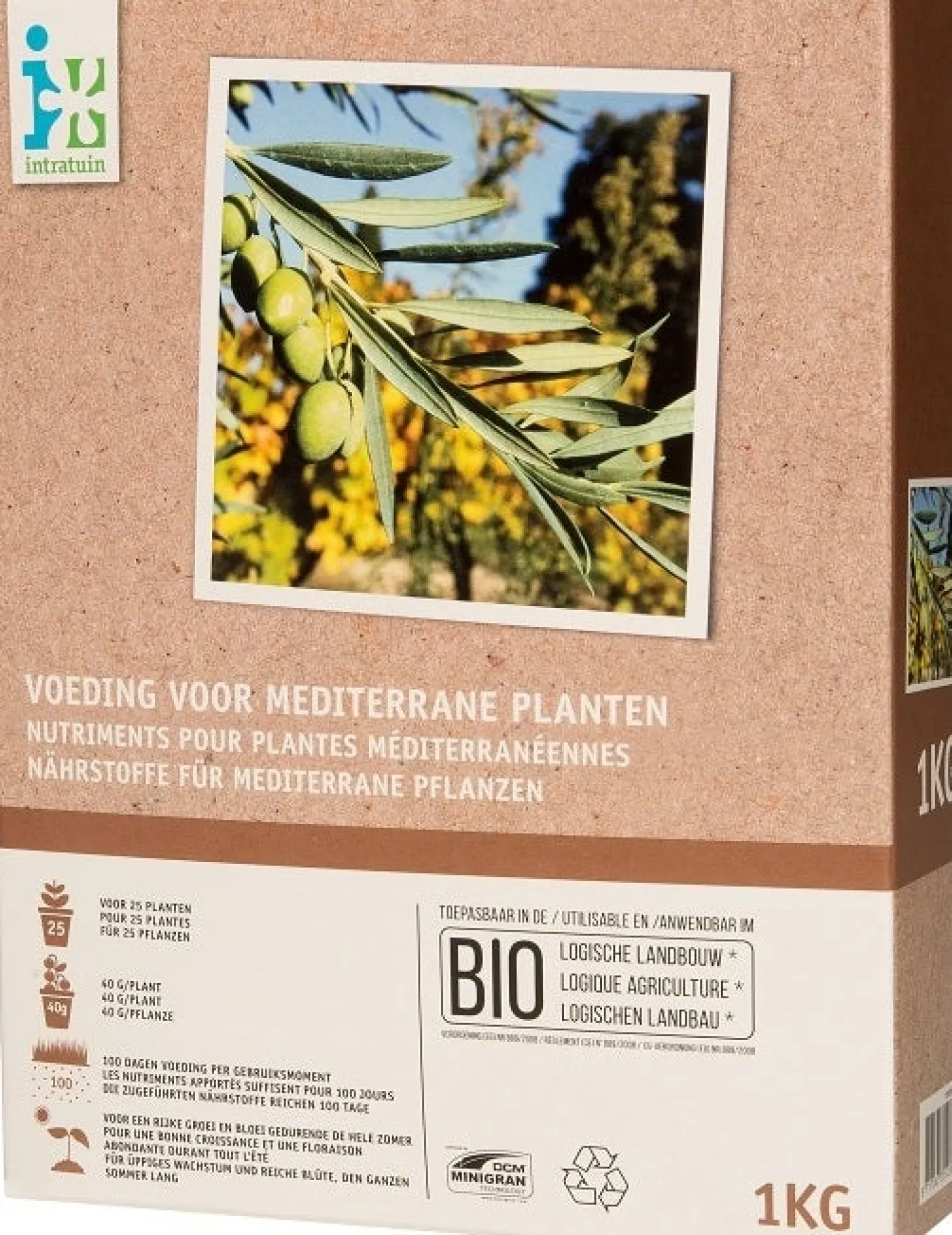 Intratuin Mediterrane plantenvoeding Bio 1 kg