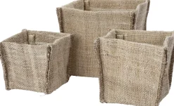 Intratuin opbergmand Auta taupe 15 x 15 x 15 cm
