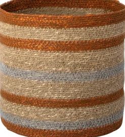 Intratuin opbergmand Fyt naturel / bruin / grijs D 22 H 22 cm