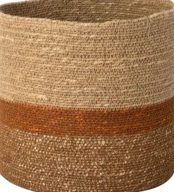 Intratuin opbergmand Fyt naturel / bruin D 22 H 22 cm