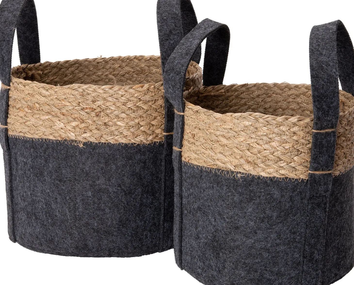 Intratuin opbergmand Kenzo grijs D 26 H 22 cm
