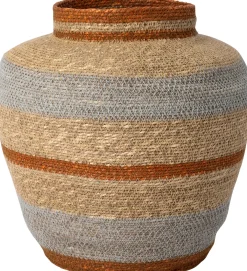 Intratuin opbergmand Ove naturel / bruin / grijs D 34 H 35 cm