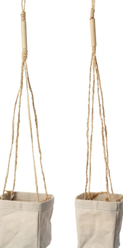 Intratuin opbergmand Raffa beige 12 x 12 x 15 cm