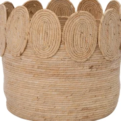 Intratuin opbergmand Reese naturel D 40 H 30 cm