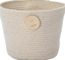 Intratuin opbergmand Roppy beige D 20 H 15 cm