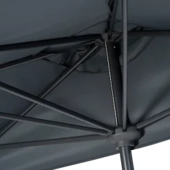 Intratuin parasol Balcony grijs 80+UV 203 x 119 cm