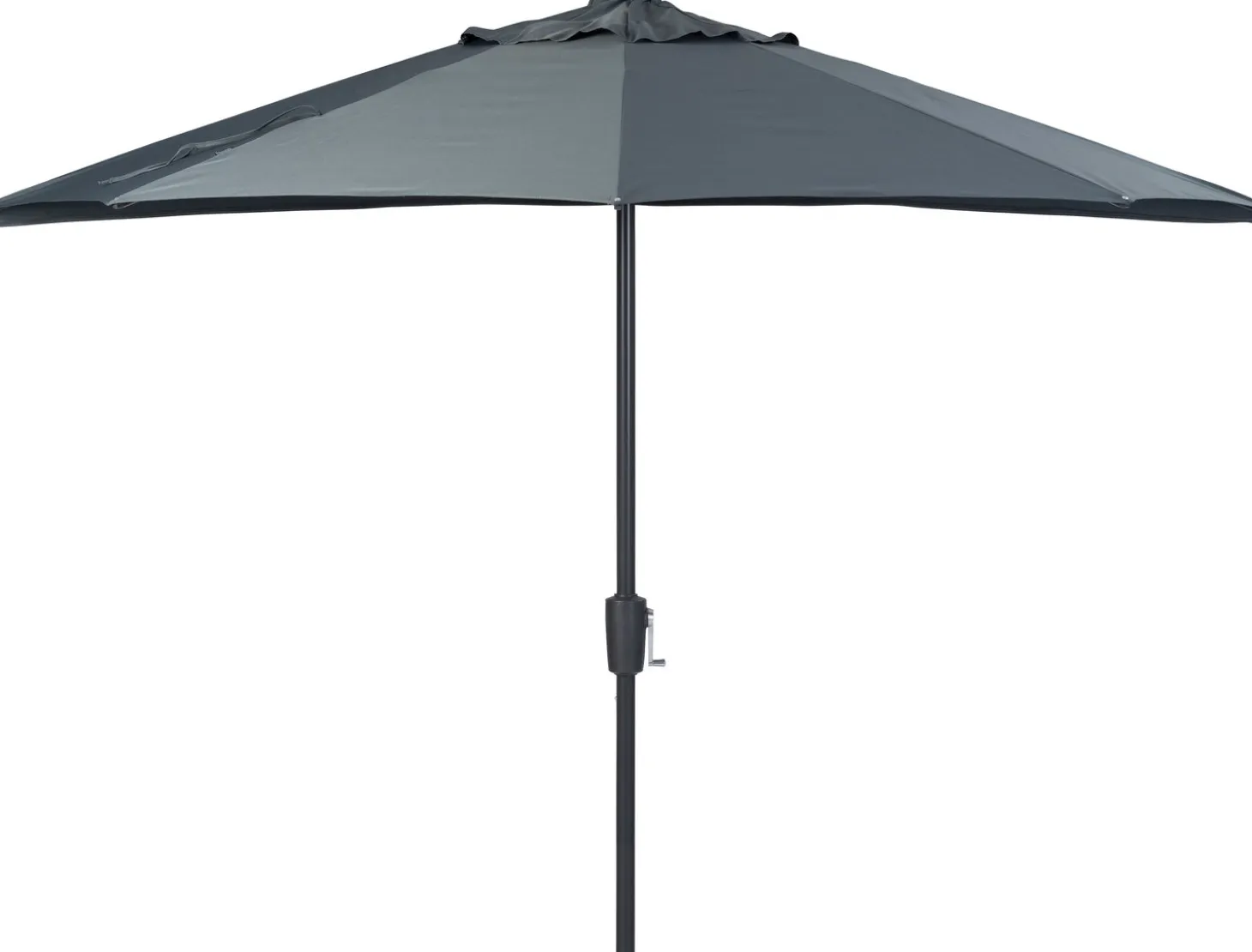 Intratuin parasol Balcony grijs 80+UV 257 x 130 cm