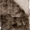 Intratuin plaid Romy bruin 160 x 140 cm