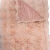 Intratuin plaid Romy roze 160 x 140 cm