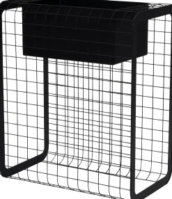 Intratuin plantenbak op standaard Tilo zwart 50 x 30 x 60 cm