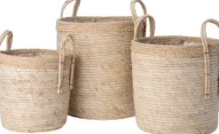 Intratuin plantenmand Ervin naturel D 23 H 23 cm