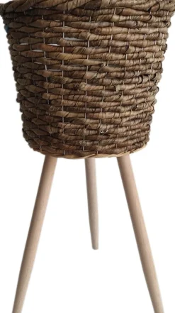 Intratuin plantenmand op poten Barry naturel D 22 H 33 cm