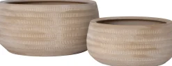 Intratuin plantenschaal Vive bruin D 38 H 18 cm
