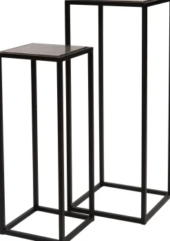 Intratuin plantentafel Bibi zwart D 39 H 100 cm
