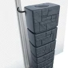 Intratuin regenton Tower Stone antraciet 350 L