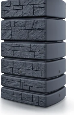 Intratuin regenton Tower Stone antraciet 500 L