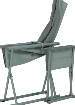 intratuin relaxstoel met voetenbank Loek groen