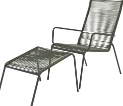 Intratuin relaxstoel Steef groen