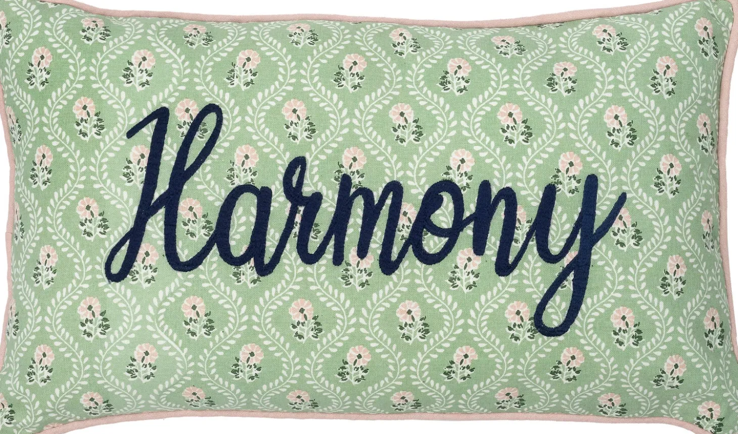 Intratuin sierkussen Fleur Harmony groen 30 x 50 cm