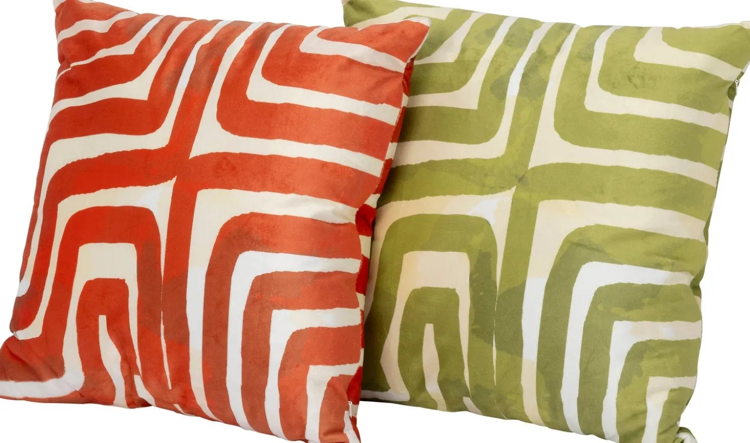 Intratuin sierkussen Koert rood / wit 45 x 45 cm