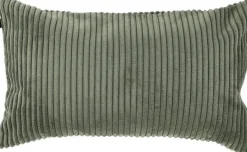 Intratuin sierkussen Rib groen 30 x 50 cm