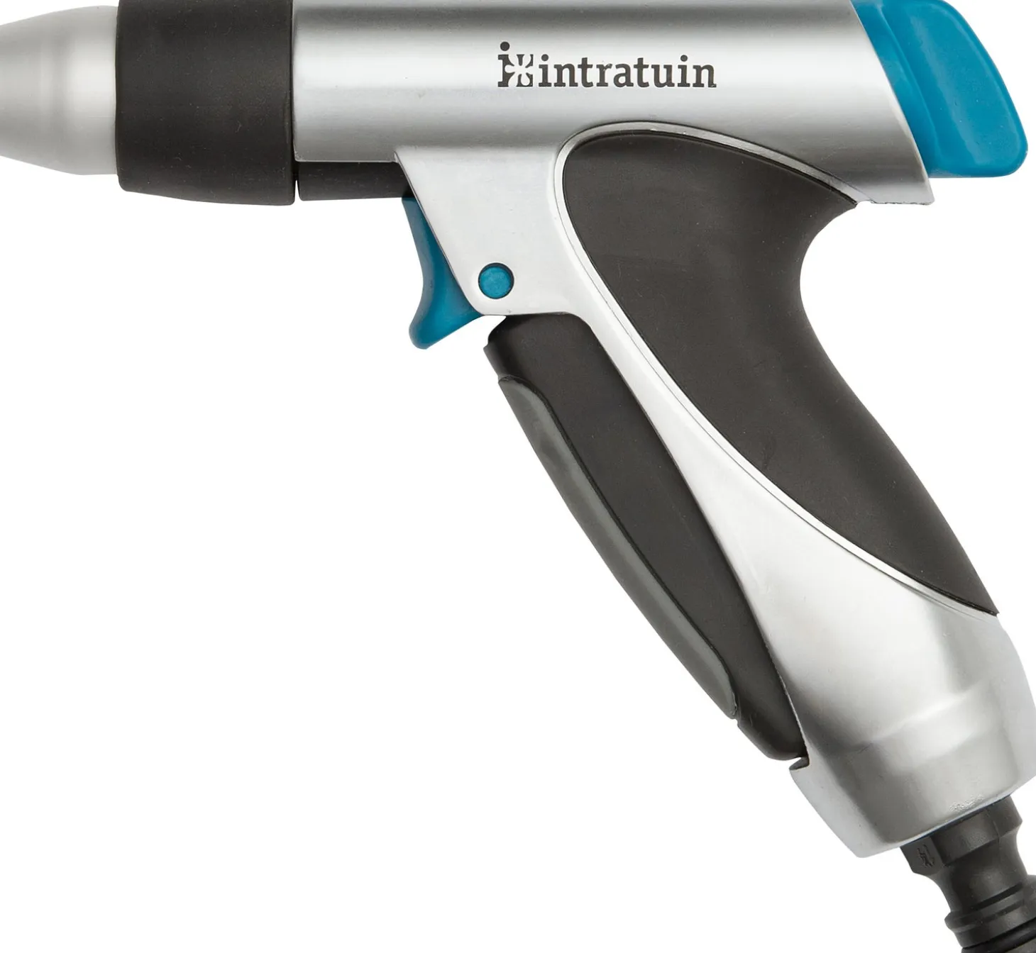 Intratuin spuitpistool zilver/blauw