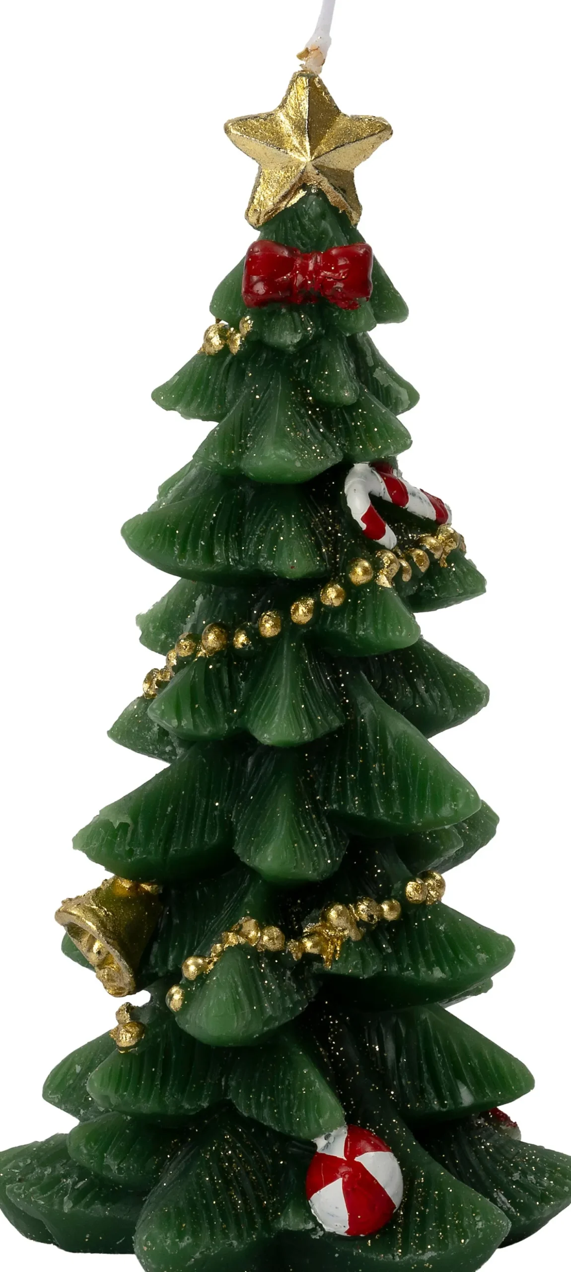 Intratuin stompkaars Kerstboom groen 3 uur D 8,5 H 15 cm