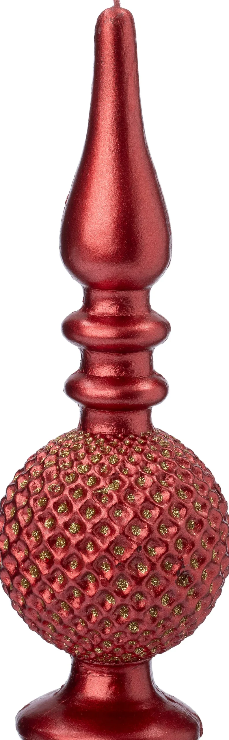 Intratuin stompkaars minaret rood 16 uur D 8 H 25 cm
