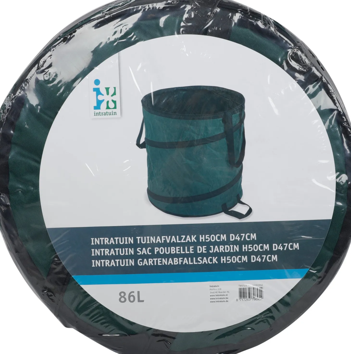 Intratuin tuinafvalzak groen D 47 H 50 cm