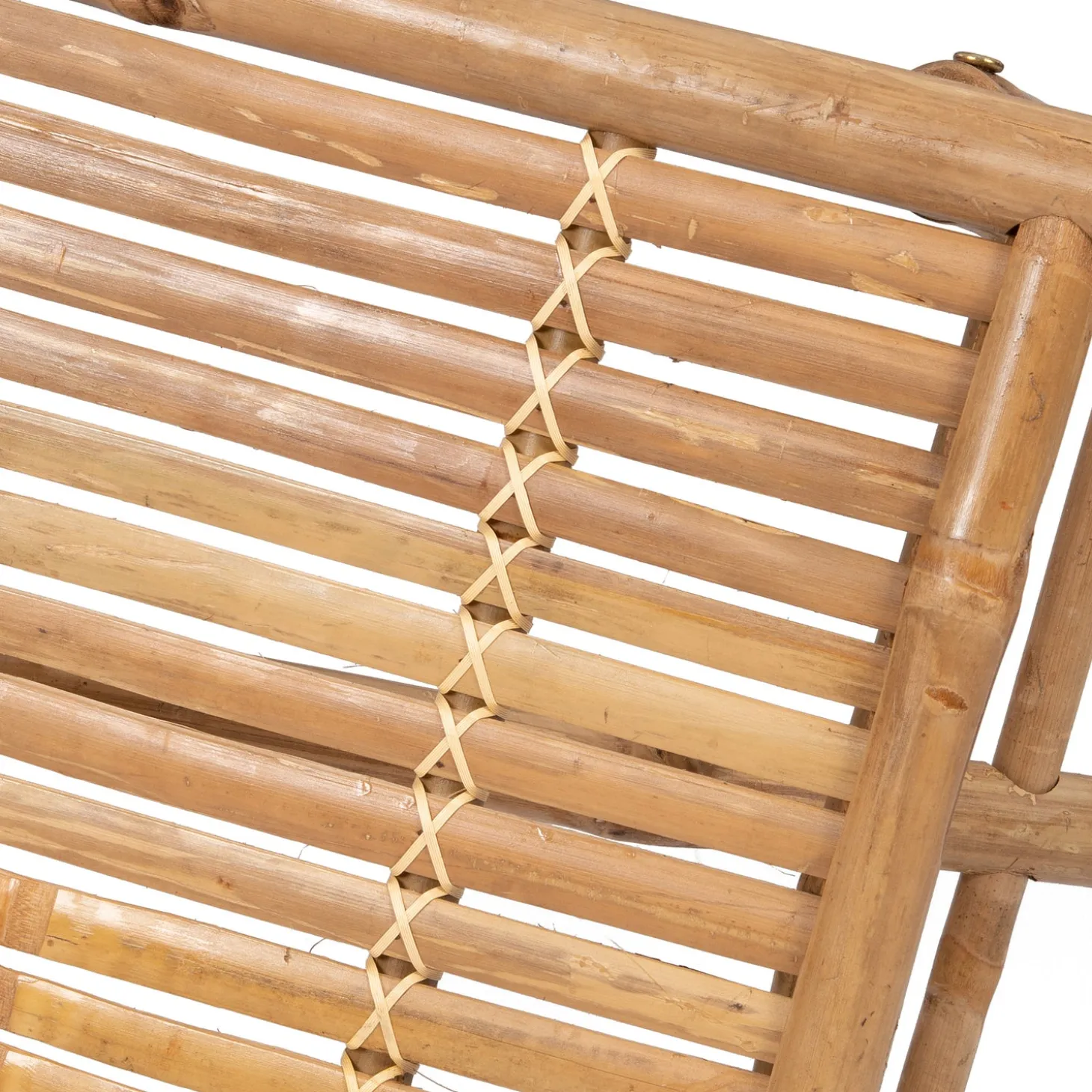 Intratuin tuinbank bamboe 120 x 33 x 45 cm