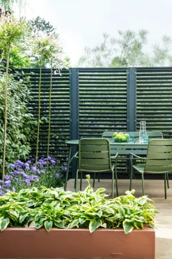 Intratuin tuinbank Olle donkergroen 115 x 62,8 x 82 cm